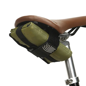 Дизайн, снижающий сопротивление ветра, седельные сумки для горных велосипедов, складная сумка для велосипедного седла, маленький и легкий удобный набор инструментов
