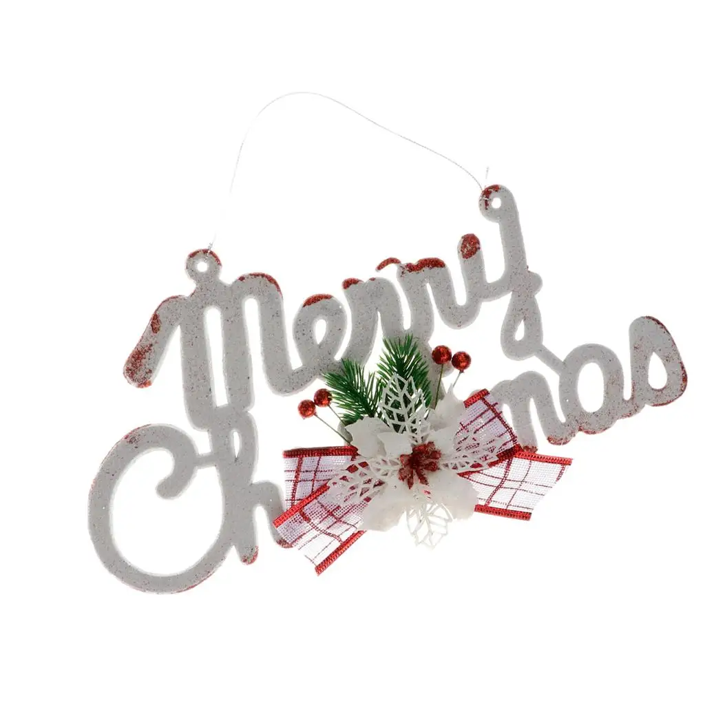 Счастливого Рождества Пластиковые Рождественские Подвески в виде Снежинок Рождественские Подвесные Украшения 4
