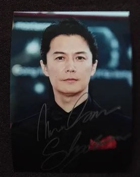 фотография с автографом Фукуямы Масахару с автографом от руки 5 *7 бесплатная доставка 7 версий 112018