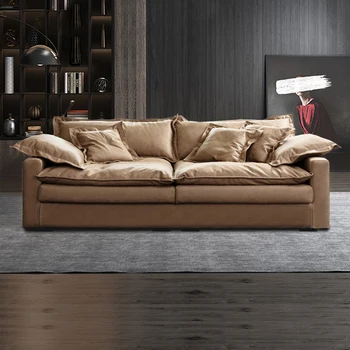 мебель из ткани для обивки кровати в гостиной, 3-местный диван Lazy New In, Роскошная необычная дизайнерская мягкая мебель Divano для дома
