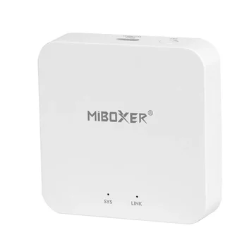Miboxer WL-Box2 2,4 ГГц Шлюз Wifi контроллер 5 В совместим с Mi-Light и MiBoxer 2,4 Г RF Пульт дистанционного управления, светодиодная лента с диммером лампочки