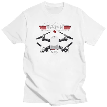2019 Новая летняя футболка DJI Spark, DJI, Дрон, футболка Phantom 4, крутая футболка Pilot