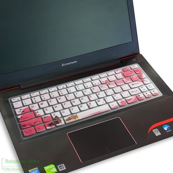 Силиконовая Защитная Крышка клавиатуры для Lenovo yoga 500 g400 g480 y470 s41 ideapad 100s-14 300s-14 500s-14 V1000 SR1000
