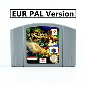 64-битный игровой картридж Holy Magic Century версии EUR формата PAL для N64