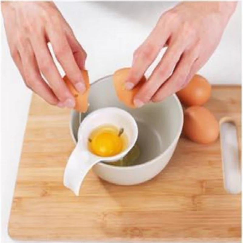 Яичный желток, Сепаратор белка, Разделитель яиц, Кухонные Инструменты для яиц, Пищевой Полипропиленовый Пластиковый Фильтр, Сито, Разделитель, Удобный держатель для яичного желтка 0