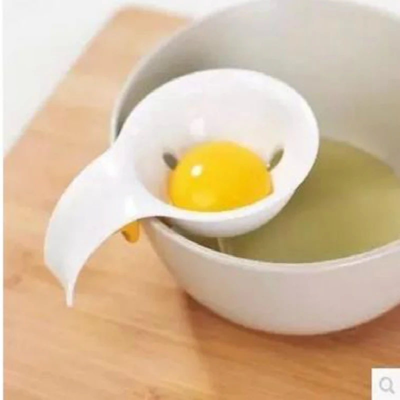 Яичный желток, Сепаратор белка, Разделитель яиц, Кухонные Инструменты для яиц, Пищевой Полипропиленовый Пластиковый Фильтр, Сито, Разделитель, Удобный держатель для яичного желтка 1