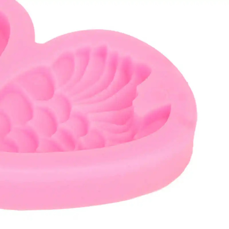 Силиконовая форма с 3D лебедем, легко извлекаемая силиконовая форма для выпечки без бисфенола Ва для свечей, конфет, украшения торта 1