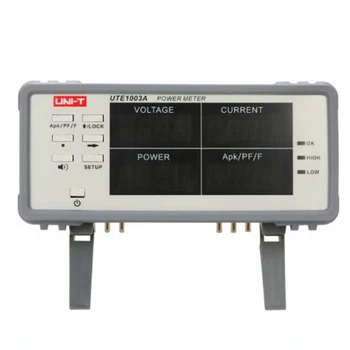 UNI-T UTE1003A Bench TRMS Напряжение, Ток, Цифровой коэффициент мощности и измеритель мощности, диапазон анализаторов 900 Вт RS232