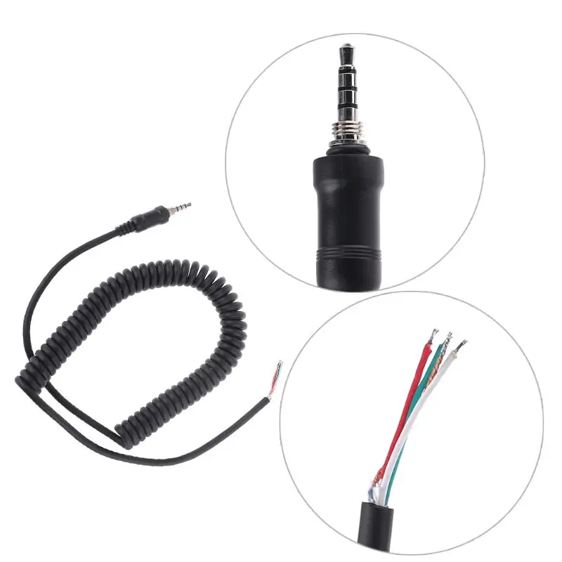 Замена микрофонного кабеля для портативной рации Yaesu Vertex VX-6R, VX-7R, FT-270R. 3