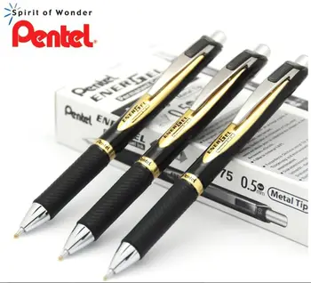 Ручка Pentel BLP75 с ультра-гладким прессованием, нейтральная, быстросохнущая ручка The test Pen 0.5