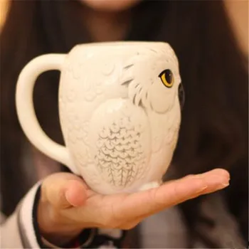 Креативная 3D кружка сова керамическая кофейная кружка мультяшное животное чайная кружка с ручкой офисная кружка для завтрака забавный подарок