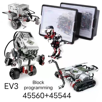 Совместим с блоками EV3 45544, комплектом деталей 45560, учебными пособиями, игрушками-головоломками для сборки роботов из мелких частиц.