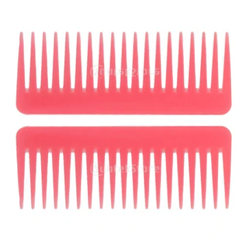2шт 6,1 ’расческа для распутывания волос Большая парикмахерская щетка розового цвета