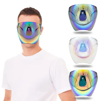 Солнцезащитные очки Для женщин И мужчин, Защитные очки для лица, Сферические линзы, большое зеркало, Солнцезащитные очки, маска от брызг