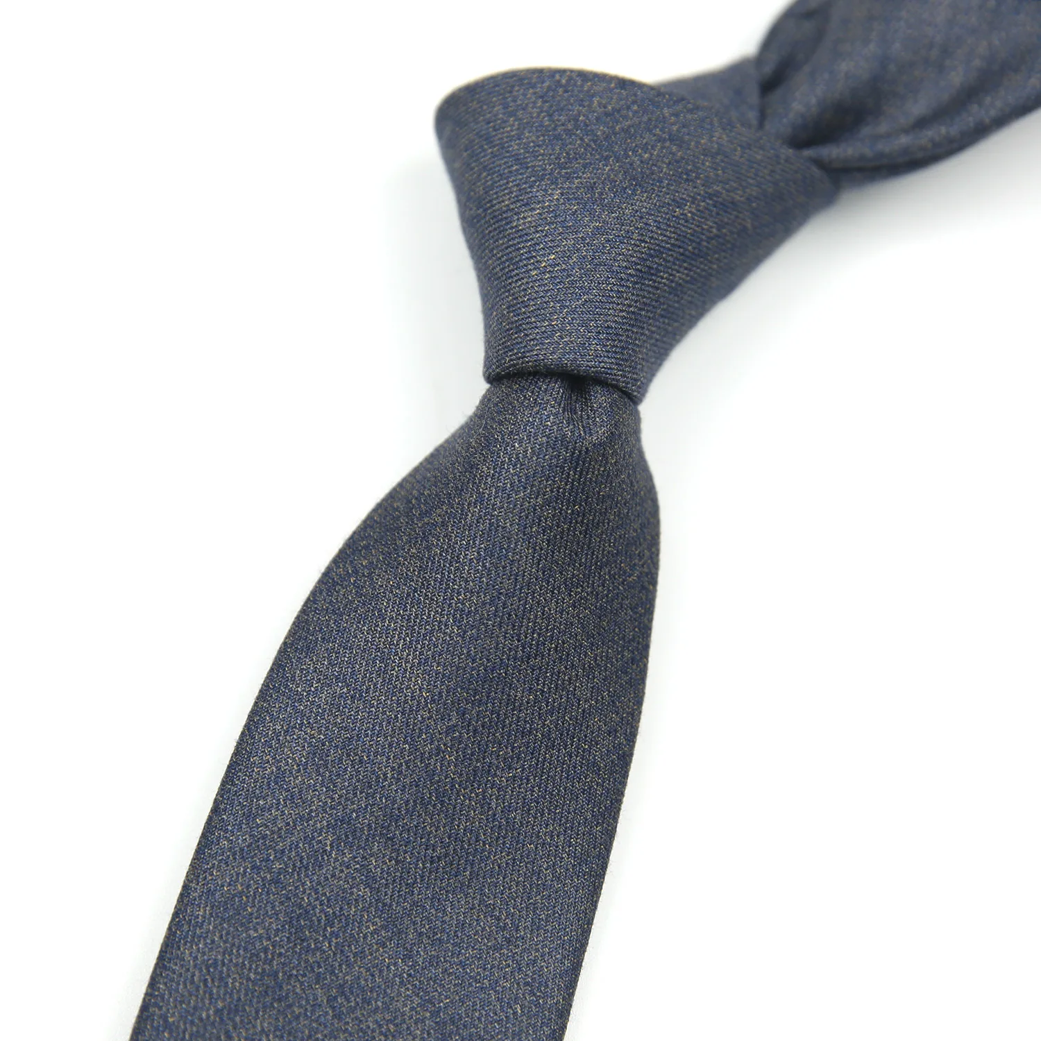 7 см Академический Британский стиль, Хаки, Винно-красный, черный, однотонный полосатый нейлоновый галстук жаккардового переплетения для мужчин, деловой свадебный галстук 4