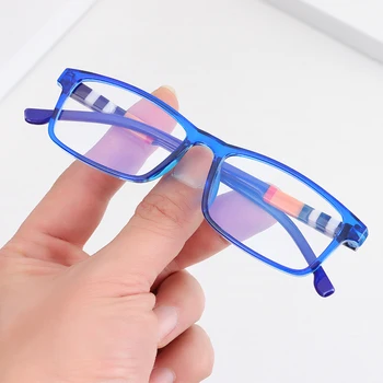 Очки для чтения с синим светом, мужские И женские Модные сверхлегкие очки для защиты глаз, Удобные очки для пресбиопии от +100 до + 400