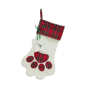 Домашние декоративные Рождественские носки, украшение для рождественской вечеринки, офиса, дома, общежития, Поставка Рождественской елки, подвеска M6CE