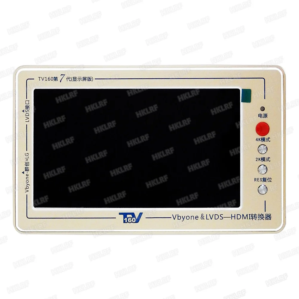 Быстрая Доставка Новейший TV160 7-Го Поколения LVDS Turn VGA Конвертер С Дисплеем LCD/LED TV Материнская Плата Mainboard LCD Тестер 1