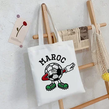 сумка для покупок maroc morocco bolsas de tela для покупок многоразовая хлопчатобумажная сумка для покупок из джута cabas string sacolas