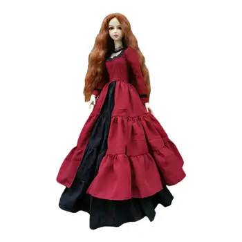 Кукла с шаровидными шарнирами, 1/3 куклы двигают суставами в красном платье для подарков женщинам и девочкам