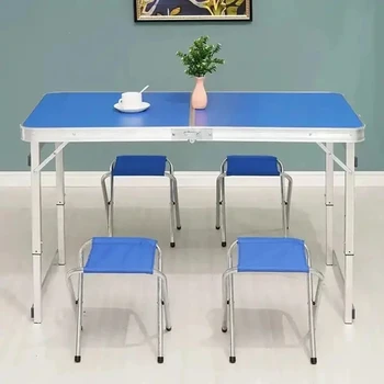 Портативный уличный складной стол, стул из алюминиевого сплава, Складной стол для ноутбука, Водонепроницаемый, сверхлегкий, прочный стол для пикника