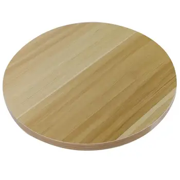Деревянная Поворотная пластина с подшипником Деревянная круглая вращающаяся пластина для домашнего обеденного стола