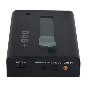 Универсальный автомобильный DAB + FM-передатчик, Радиоприемник, Тюнер, Антенна, USB Зарядное устройство
