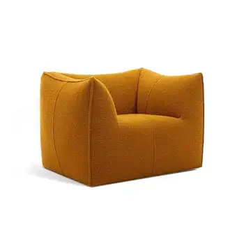 Кресло Желтый диван Ленивый Роскошный Эргономичный Дизайнерский диван на полу Необычные Саласы И диваны Мебель для гостиной
