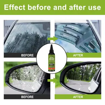 Профессиональный очиститель стекол для полировки, Непромокаемый, Clear Vision, Высокоэффективный очиститель масляной пленки, автомобильные принадлежности