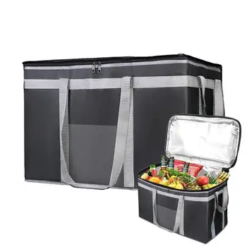 Термосумка для продуктов, водонепроницаемая сумка-холодильник, изолированная водонепроницаемая сумка для пикника, Многоразовая сумка для пикника на открытом воздухе, сумка для хранения продуктов