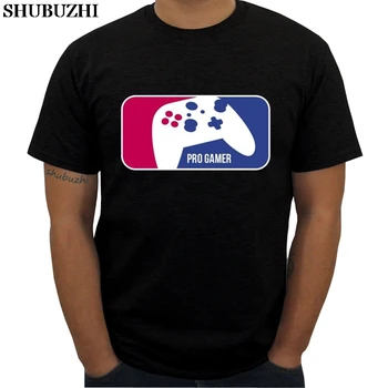 хлопковая мужская футболка, топы с коротким рукавом, детская футболка премиум-класса pro gamer, летние футболки, мужская забавная футболка