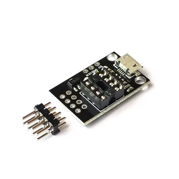 1шт Черный TINY85 Digispark Kickstarter Micro Development Board ATTINY85 модуль для Arduino IIC I2C USB