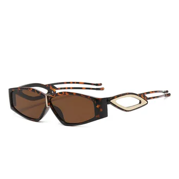 2023 Новые Модные Прямоугольные Солнцезащитные очки для женщин и мужчин, роскошные Трендовые продукты, модель Slender Type, Элегантные Роскошные Очки Casual UV400