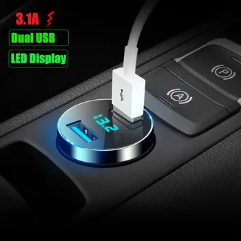 3.1A Двойное USB Автомобильное зарядное устройство для телефона Lexus ES250 RX350 330 ES240 GS460 CT200H CT DS LX LS IS ES RX GS Серии GX