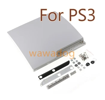 1 комплект черно-белого цвета в комплекте чехол 120 г 320 г Замена для PS3 Slim консоли Лицевая панель крышка