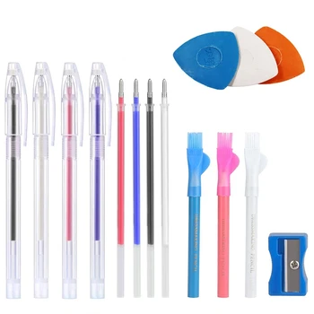 Высокотемпературная гладильная Исчезающая ручка, сменные маркеры для ткани, карандаш для рисования линий, Инструменты для шитья, аксессуары