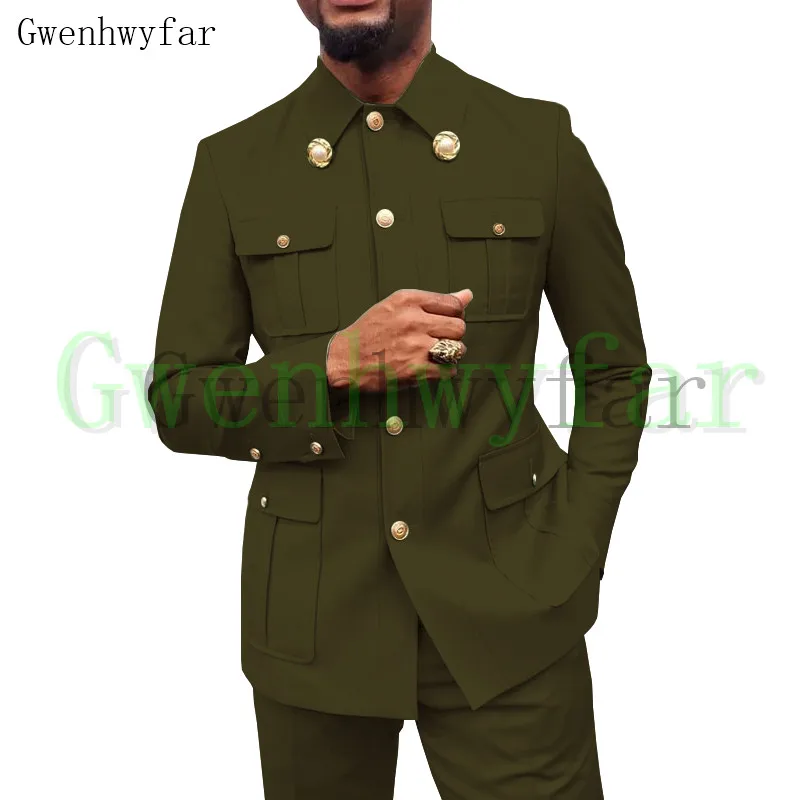 Гвенвифар 2022 Весна, 2 предмета, элегантные приталенные мужские костюмы, повседневный Мятно-зеленый Мужской модный свадебный смокинг для ужина со стороны Жениха 1