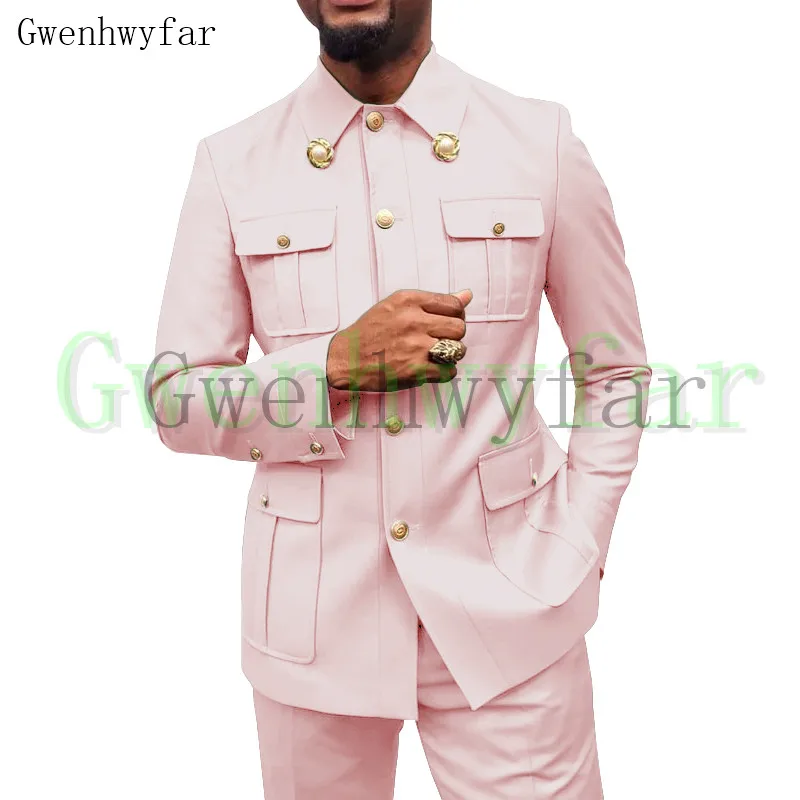 Гвенвифар 2022 Весна, 2 предмета, элегантные приталенные мужские костюмы, повседневный Мятно-зеленый Мужской модный свадебный смокинг для ужина со стороны Жениха 5