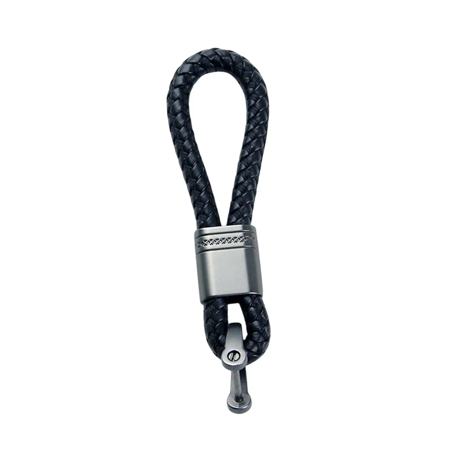Плетеная веревочная цепочка для ключей для мужчин и женщин с D-образными кольцами, Изысканный ремешок для браслета, Прочный браслет-напульсник, Брелок для автомобиля ручной работы. Брелок для ключей 1