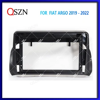 QSZN 9-Дюймовая Передняя Панель Автомобильной Рамы Для Fiat Argo 2019 2020 2021 2022 Рамная Пластина Адаптер Монтажной Панели Панель Для Установки Приборной панели 2 Din