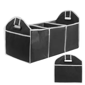 Органайзер для багажника автомобиля Универсальный Многофункциональный Оксфордский ящик для хранения большой емкости Автомобильная складная сумка для хранения багажника Автомобильный аксессуар