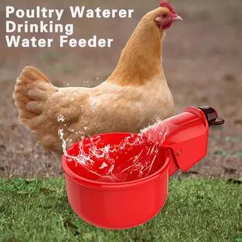 Автоматическая поилка для цыплят с пружинным управлением, Автоматическая поилка для цыплят, принадлежности для домашней птицы