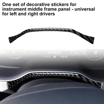 Наклейка для автомобиля Наклейка для отделки приборной панели автомобиля Audi New Q7 SQ7 4M 2016-2019 Аксессуары для интерьера автомобиля с левым и правым рулем