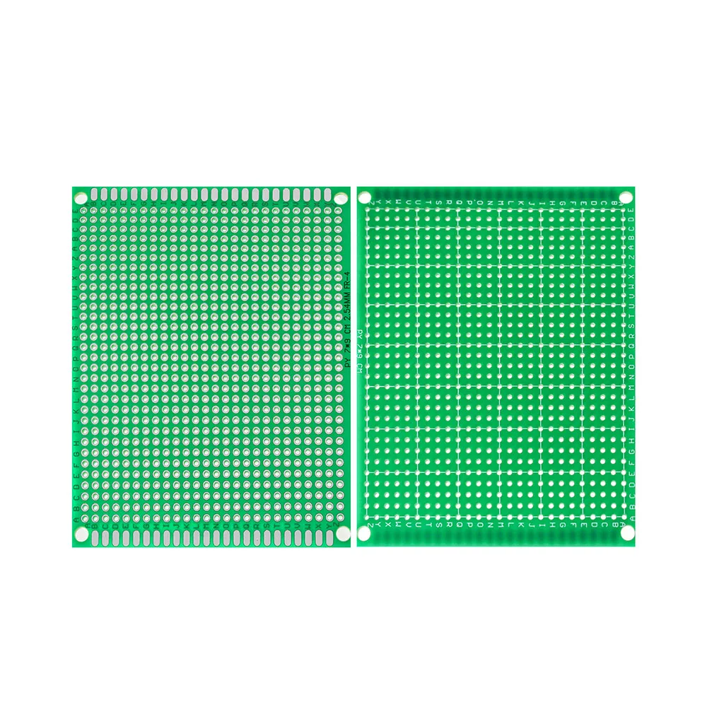 5ШТ 7 *9 см Односторонняя печатная плата Прототип платы Зеленые универсальные печатные платы DIY Kit 2