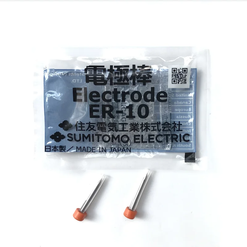 Электроды ER-10 для Sumitomo Type-39 TYPE-66 TYPE-81C82C 72C T-600C 400S Электродный Стержень для Сварки оптических Волокон ER10 0
