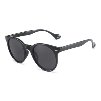 2023 Новые Корейские модные солнцезащитные очки в ретро-круглой оправе с маленькой оправой, трендовые солнцезащитные очки унисекс