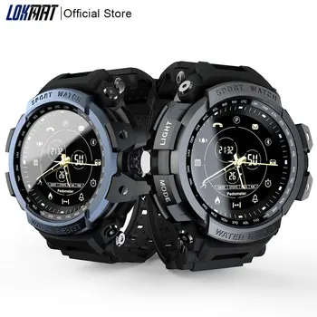 Спортивные смарт-часы LOKMAT, профессиональные, водонепроницаемые, 5ATM, Bluetooth-напоминание о вызове, цифровые мужские часы SmartWatch для ios и Android