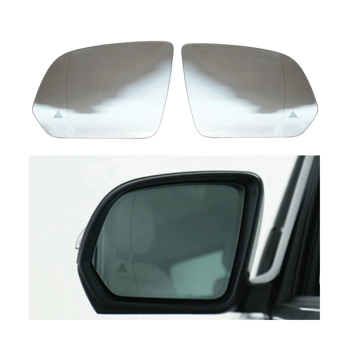 Автоматическое предупреждение о слепой зоне с подогревом стекла заднего зеркала заднего вида для Mercedes-Benz V Class Vito W447 2016-2020 Слева 3