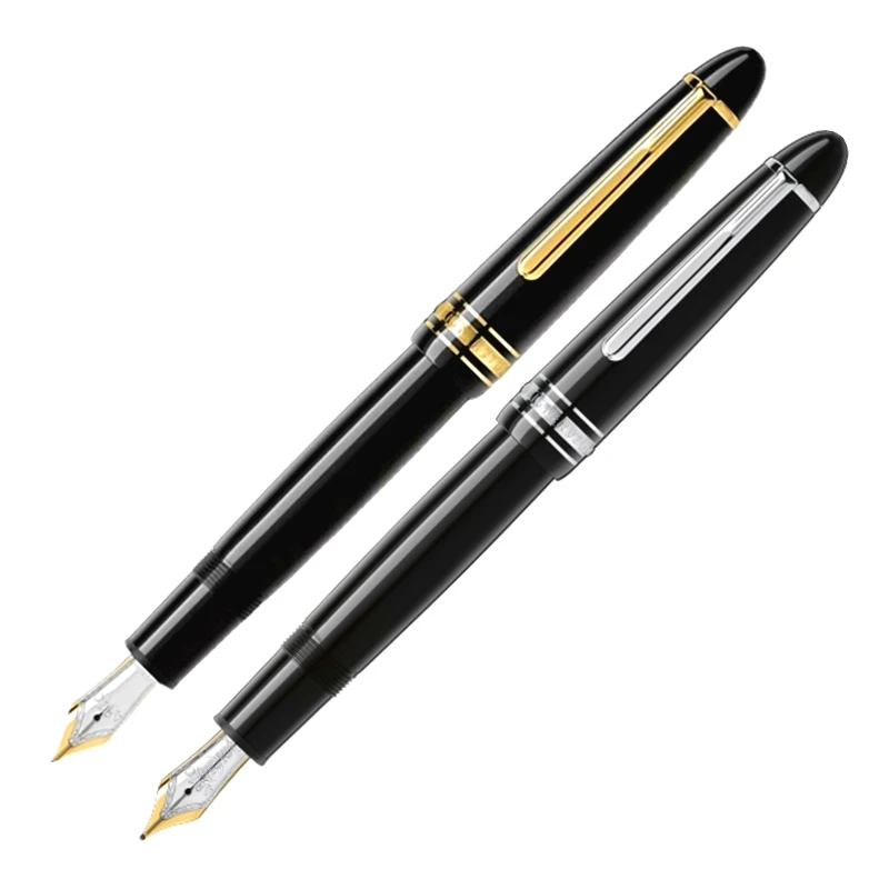 Роскошная ручка-роллер MB 149 из черной смолы Classic 4810, канцелярские принадлежности со средним пером, чернила для письма, авторучки с серийным номером 3