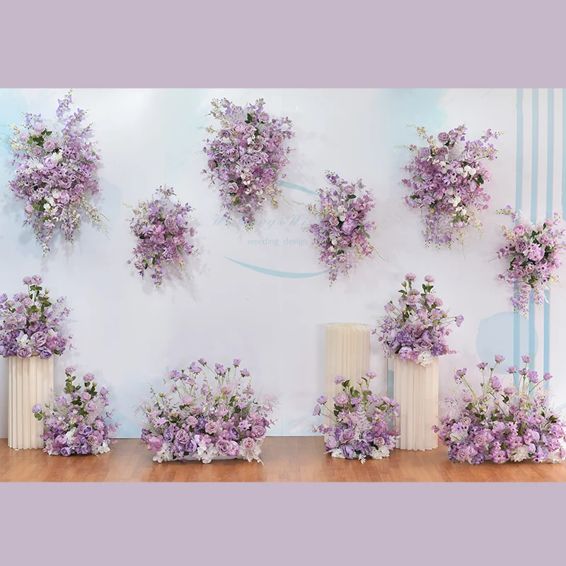 Изготовленная на заказ свадебная арка макет домашней сцены украшение цветочного ряда 0